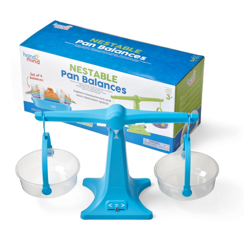 Nestable Balance, Pan, S/4, W/ Base