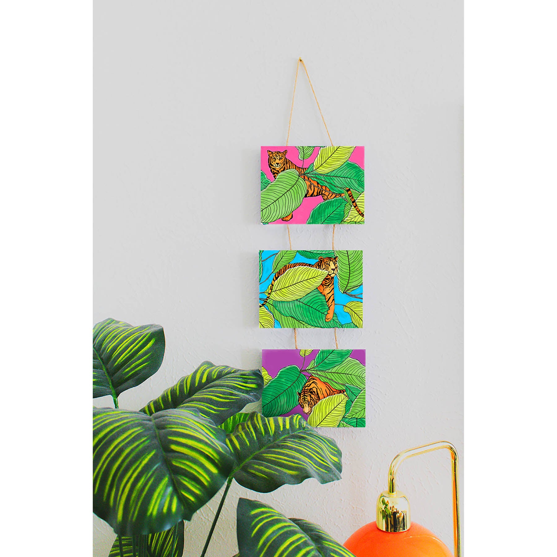 DIY Hanging Canvas Art Set 2-Pack