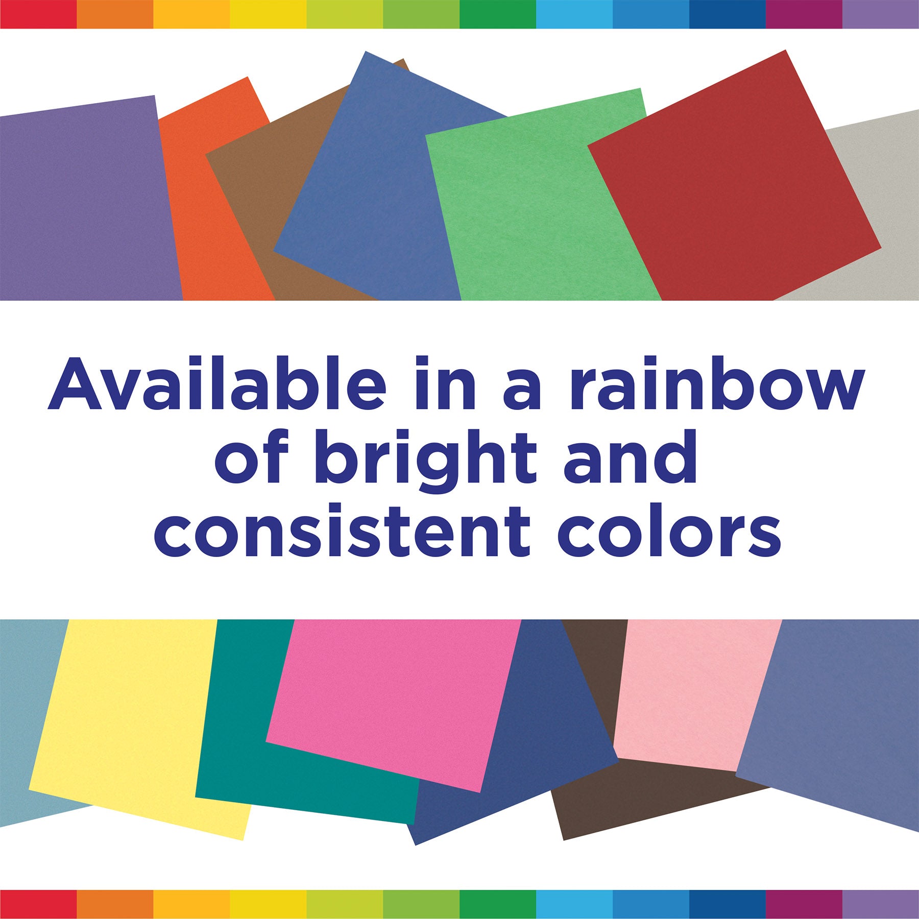Construction Paper, Medium Weight, Gray, 12" x 18", 50 Sheets