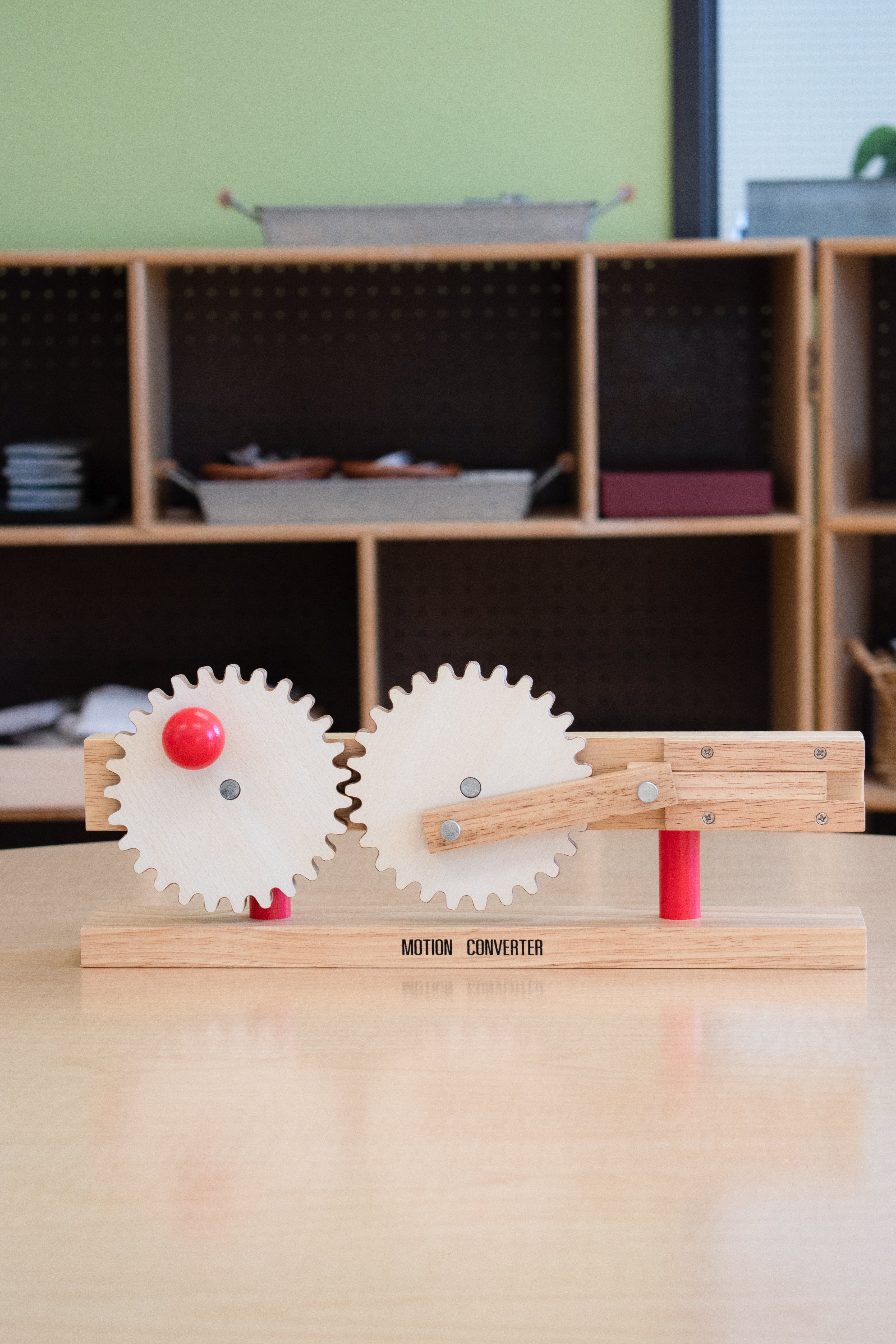 Motion Converter Wooden Model