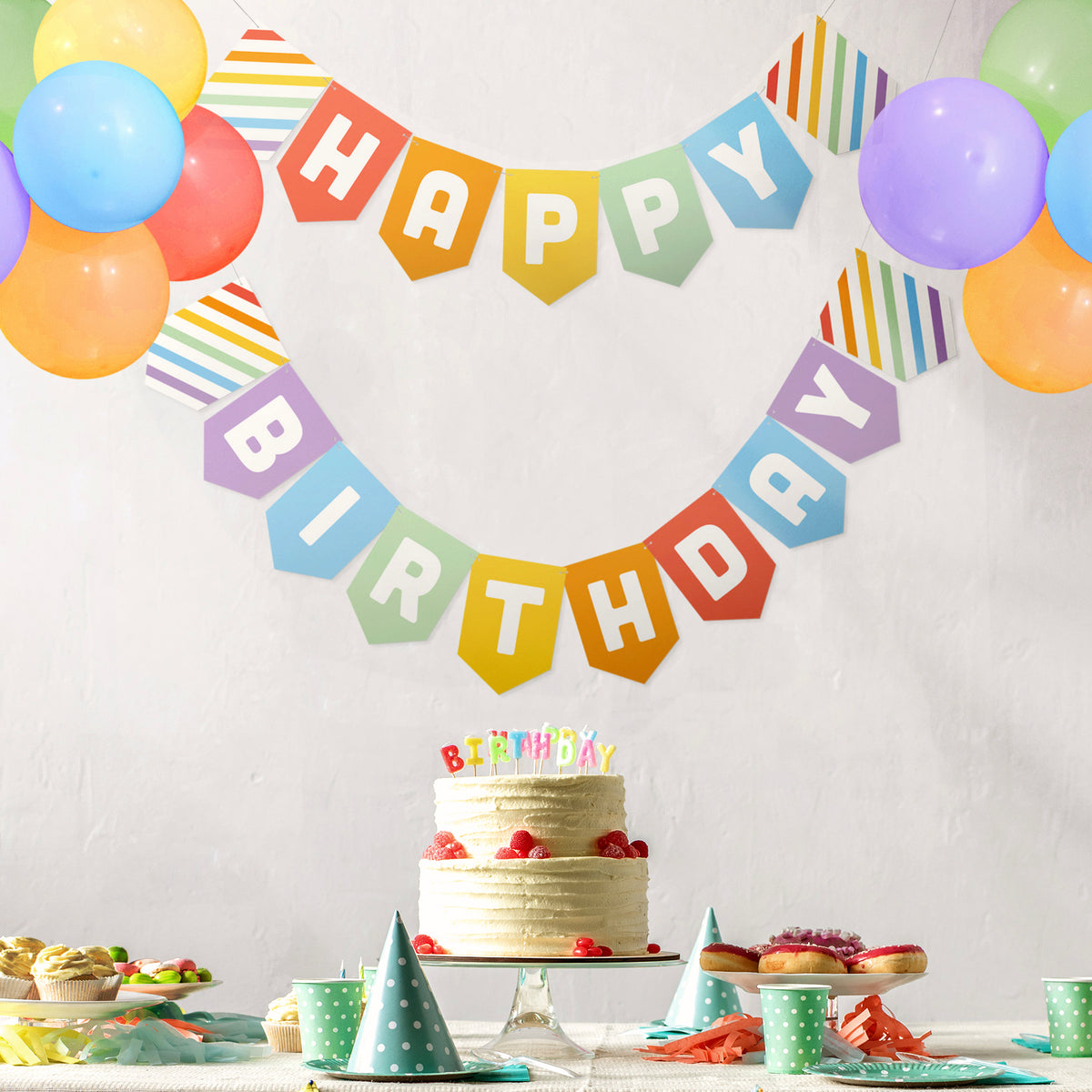 BRIGHT COLOR PARTY KIT