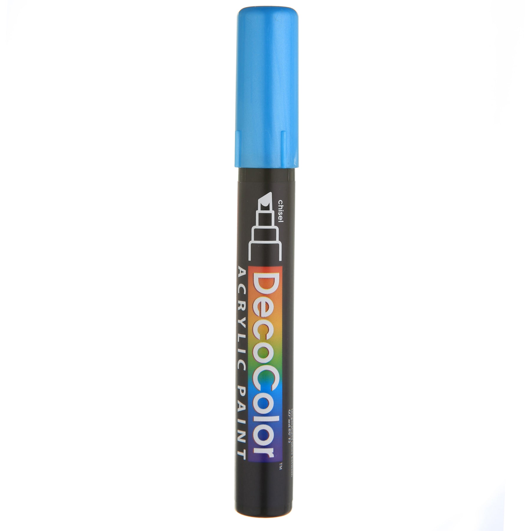 DecoColor® Acrylic Paint Pen, 315M-S, Chisel Tip, Metallic Blue