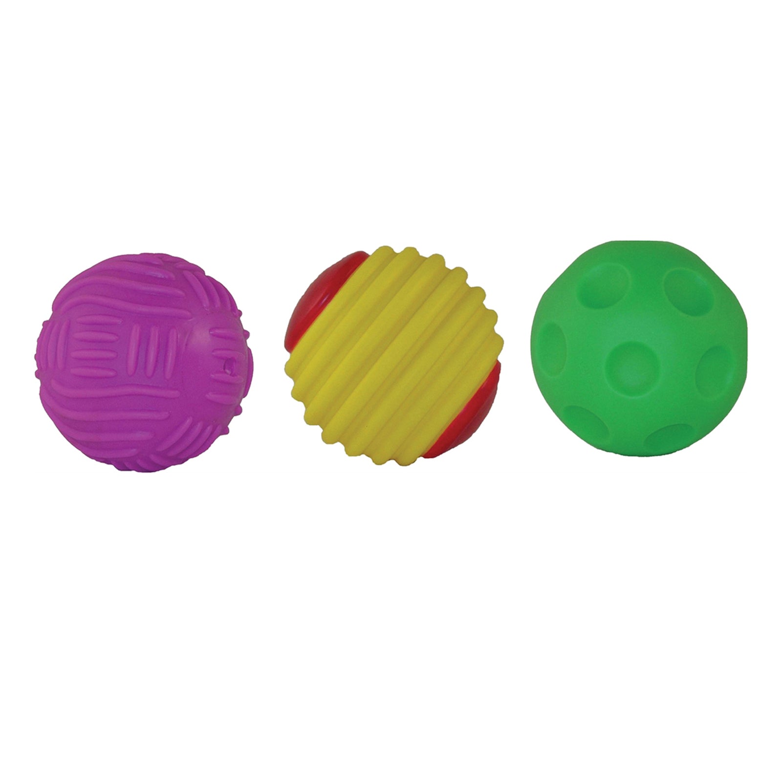 Tactile Squeak Balls, 6 Per Pack