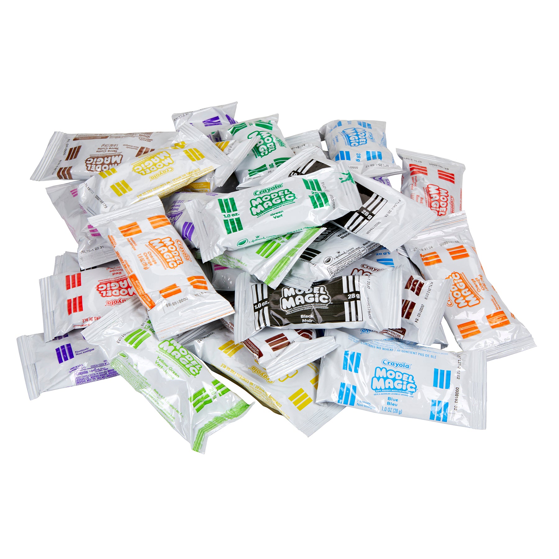 Model Magic, Modeling Clay Alternative, 15 Assorted Colors, 1 oz Packs, 30 Count