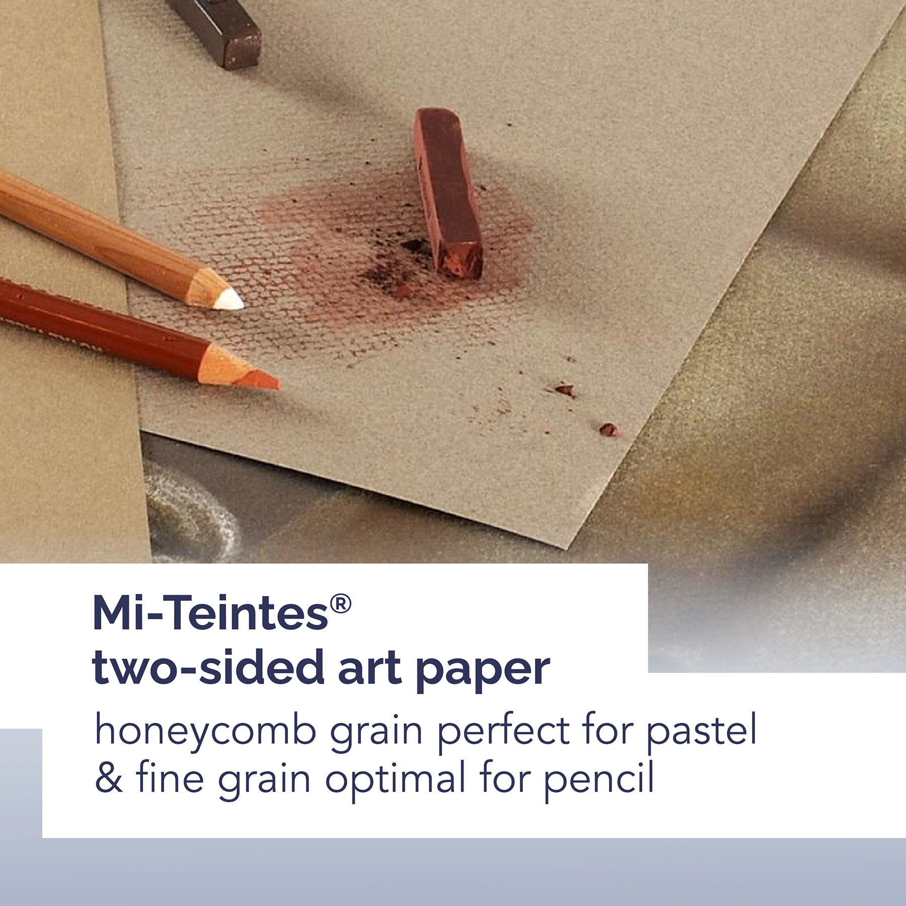 Artist Series Mi-Teintes Pastel Pad, Assorted Colors, Foldover Binding, 24 Sheet, 9x12 inch, 1 Count