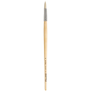TOP-ACRYL White Brush, Synthetic, Acrylic & Oil, Round, Series 7782, Size 16