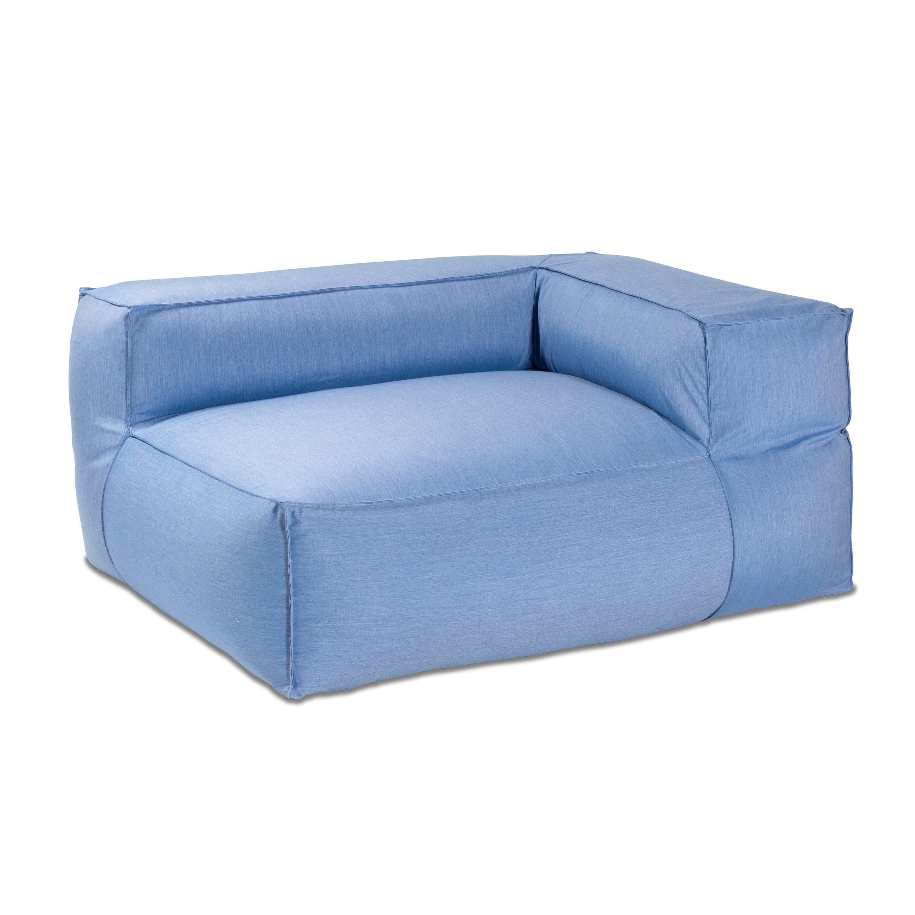 Baya Outdoor Left Corner - Sunbrella, Ocean Blue