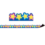 Neon Stars Magnetic Border