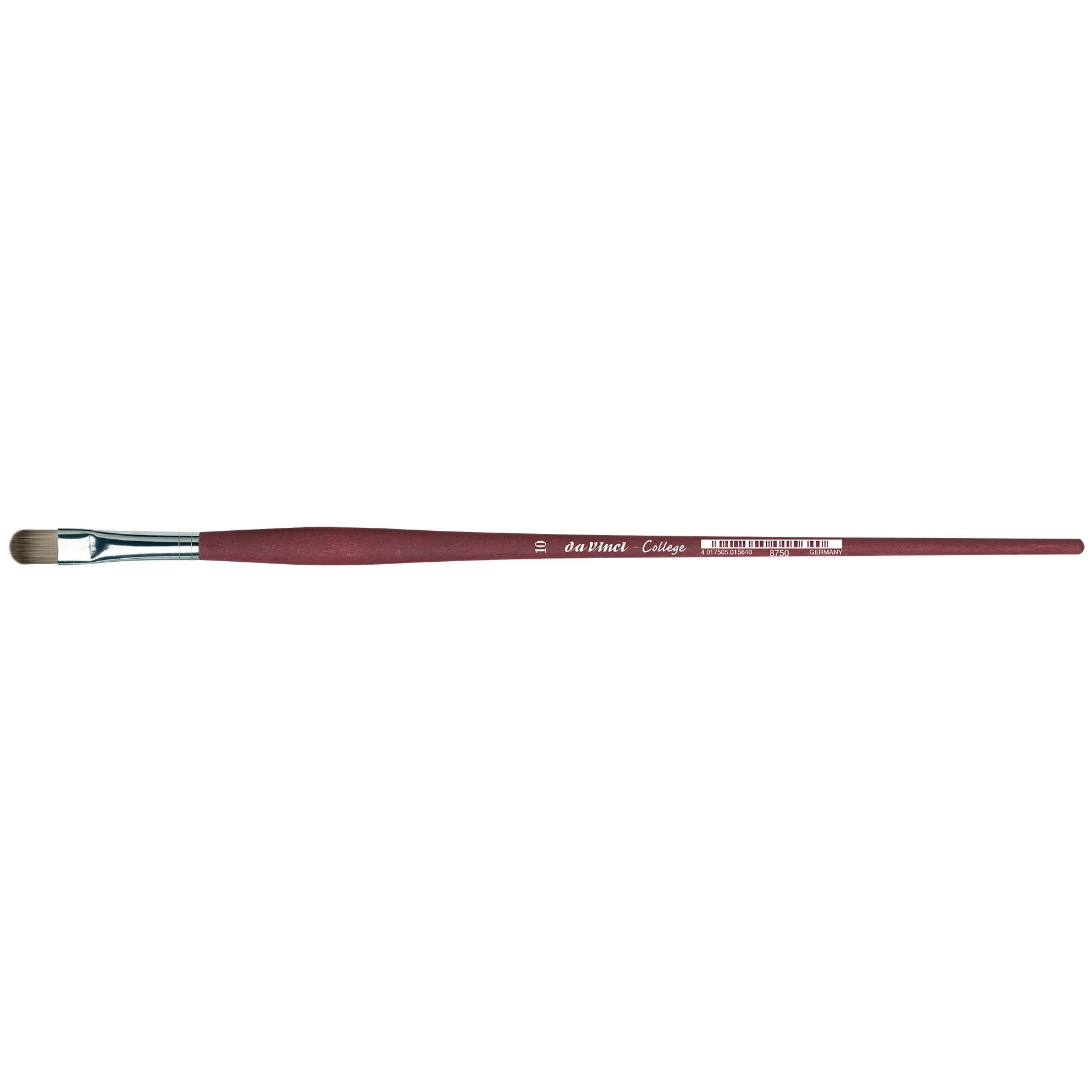 COLLEGE Student Brush, Synthetic, Acrylic & Oil, Filbert, Series 8750, Size 10