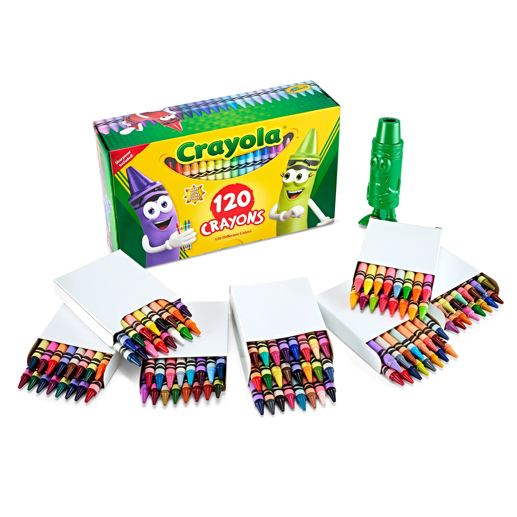 Crayons, Regular Size, Pack of 120