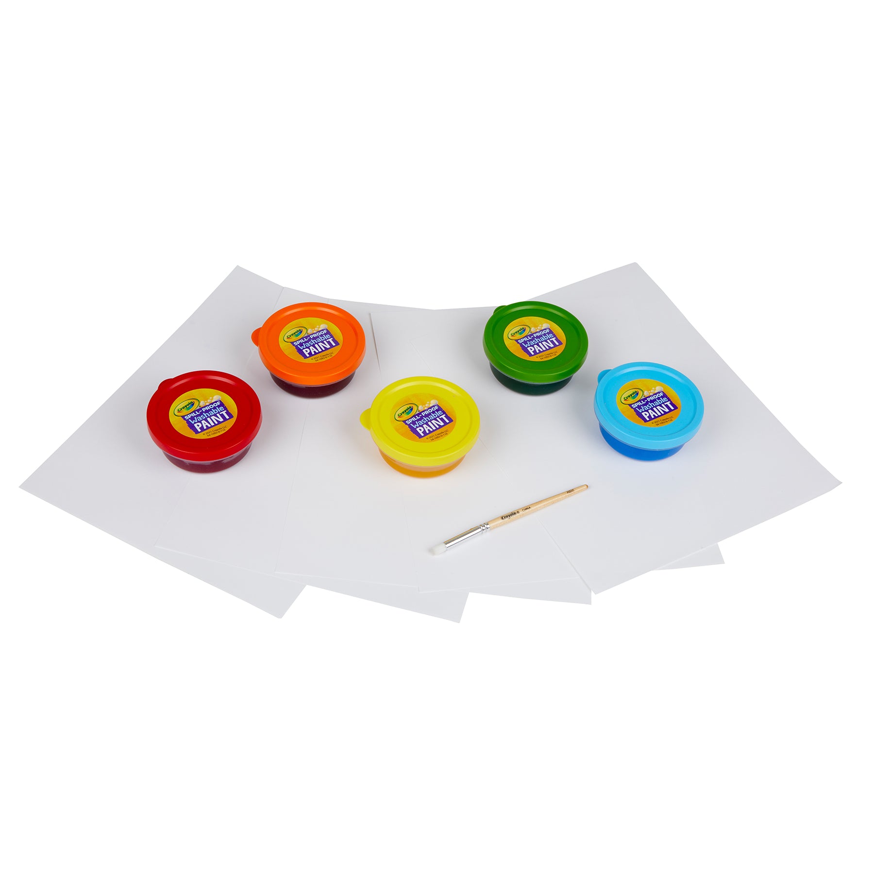 Spill-Proof Washable Paint Kit