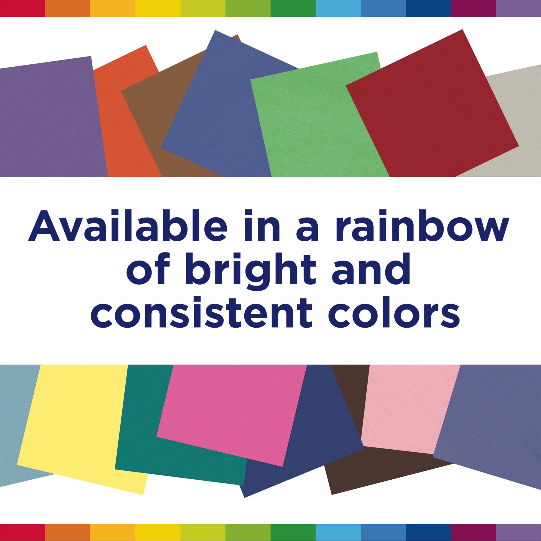 Construction Paper, Medium Weight, Sky Blue, 9" x 12", 50 Sheets