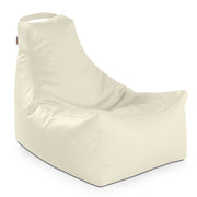 Jaxx Juniper Nautical Edition - Casual Bean Bag Seating for Boat, Yacht & Watersports - Marine Vinyl, White