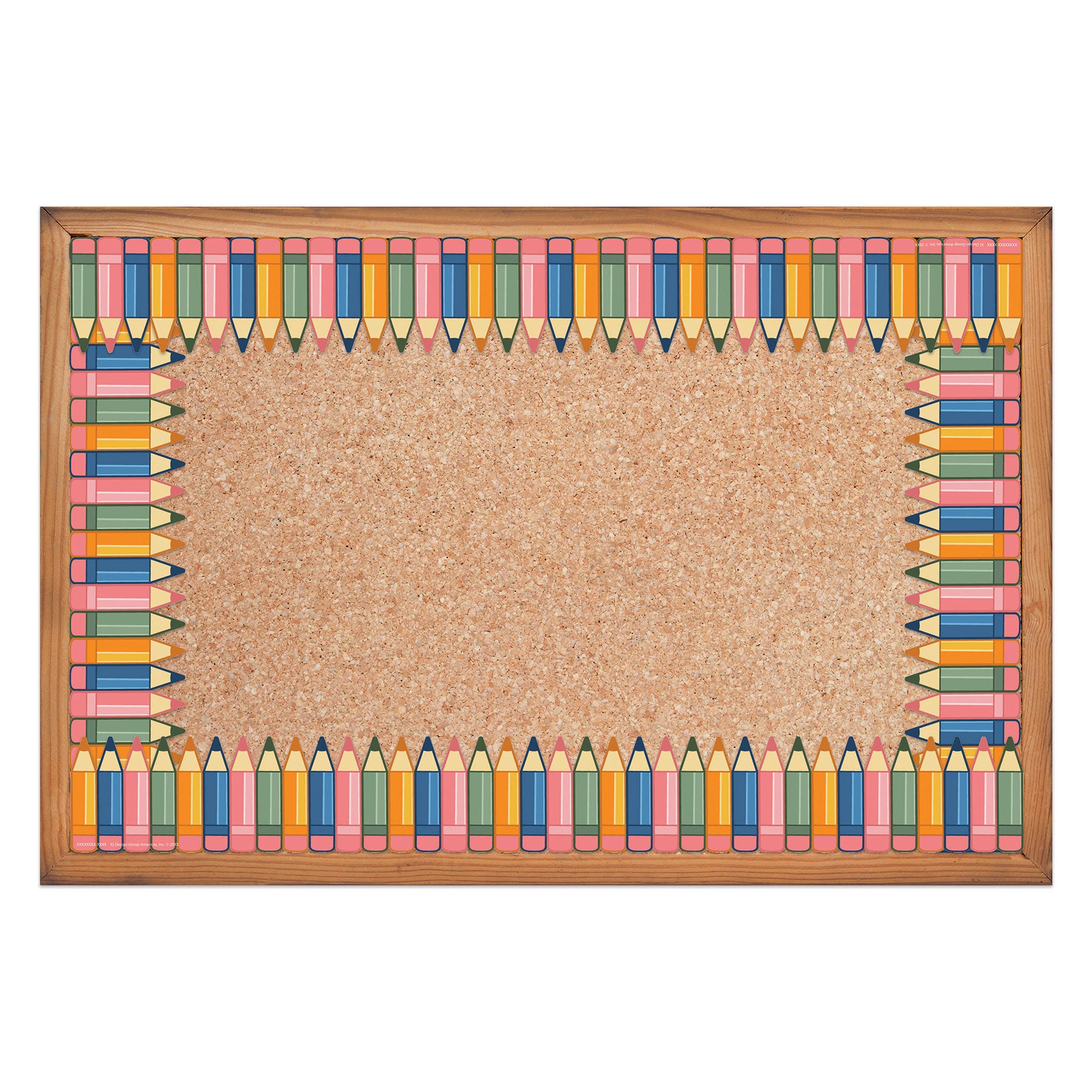 Diecut Pencils Deco Trim, 37 Feet