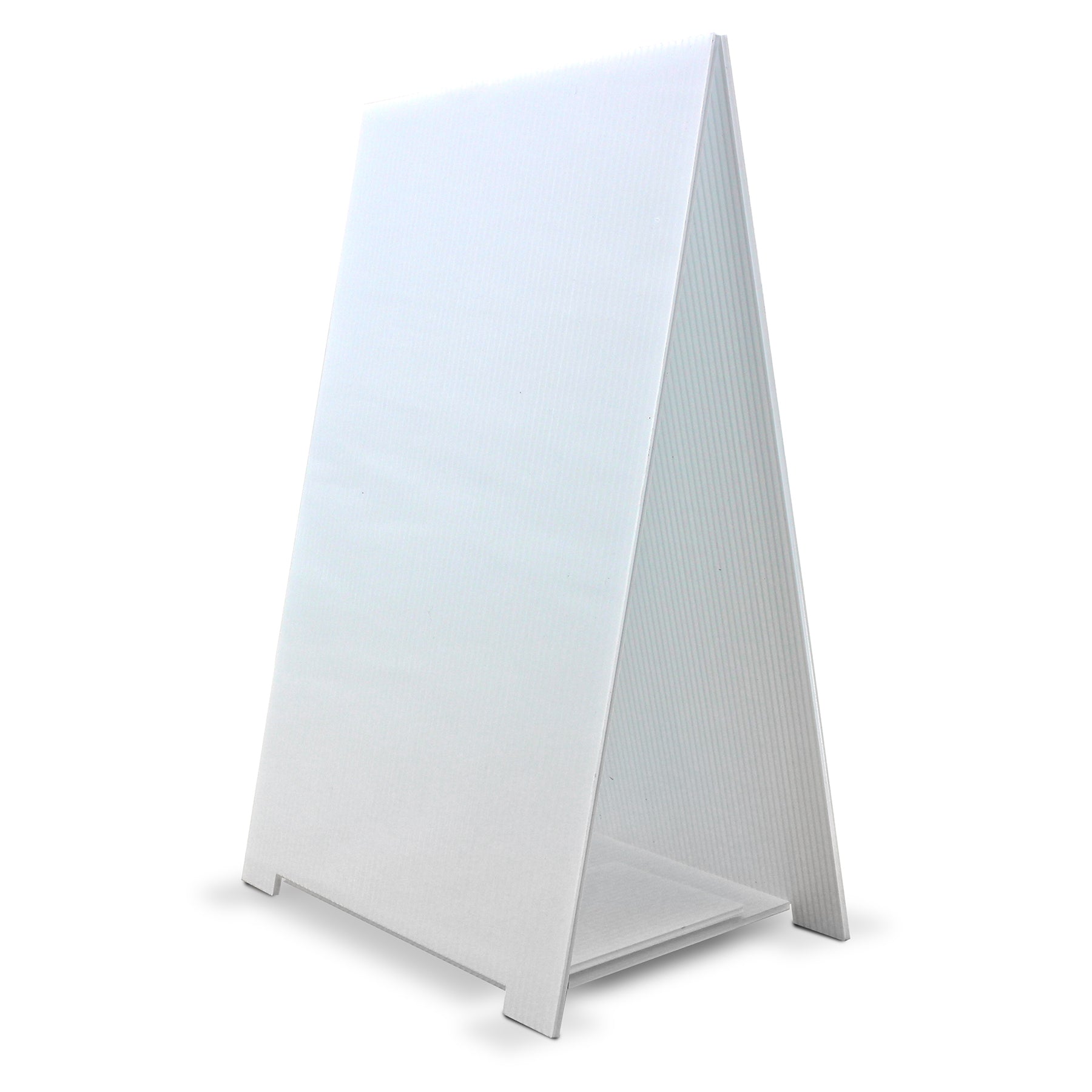 Premium Corrugated Plastic Dry Erase Tabletop Marquee Easel, 11" x 17", Pack of 2