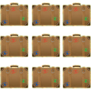 Travel the Map Luggage Mini Accents