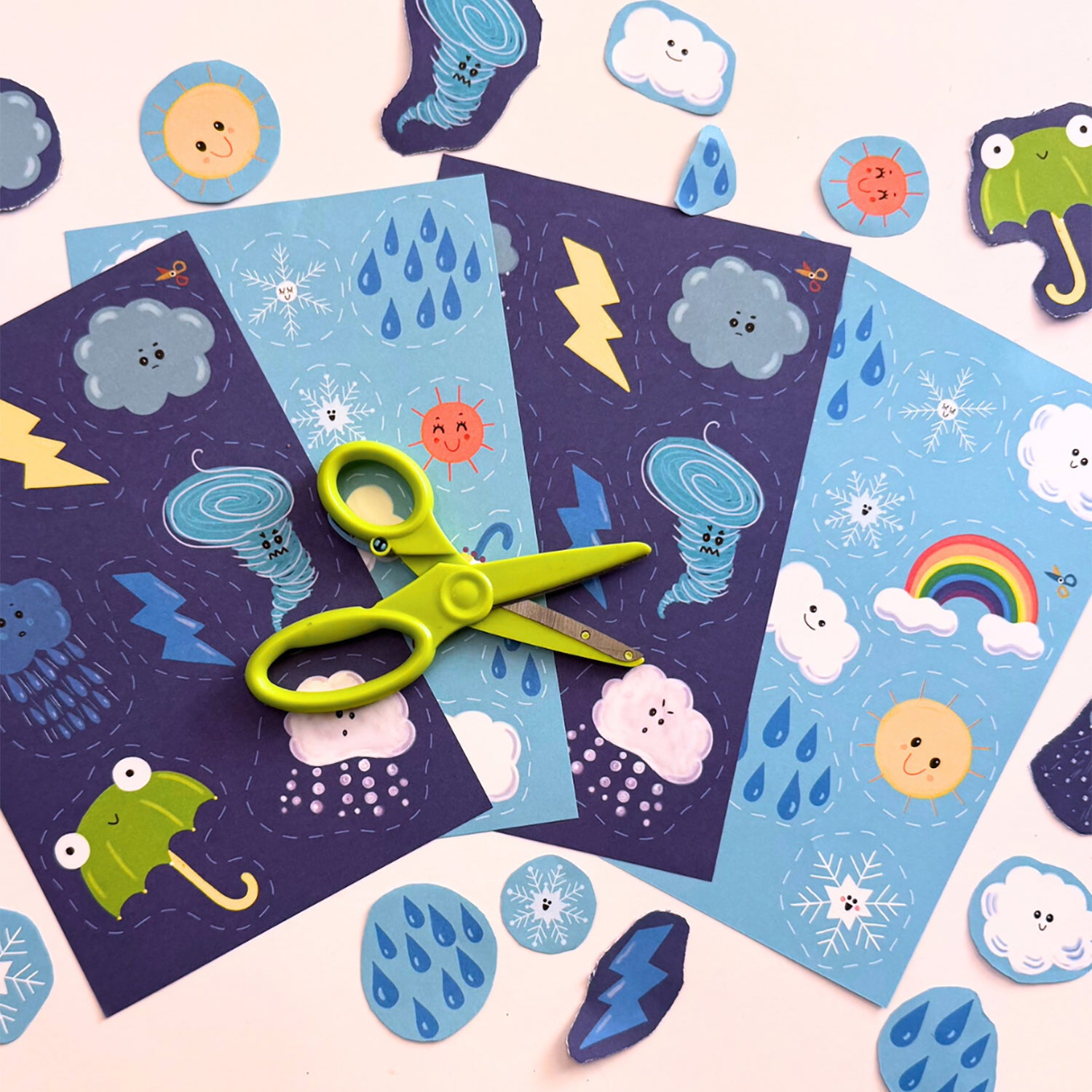 Learn About Weather Craft Paper, 80 Sheets