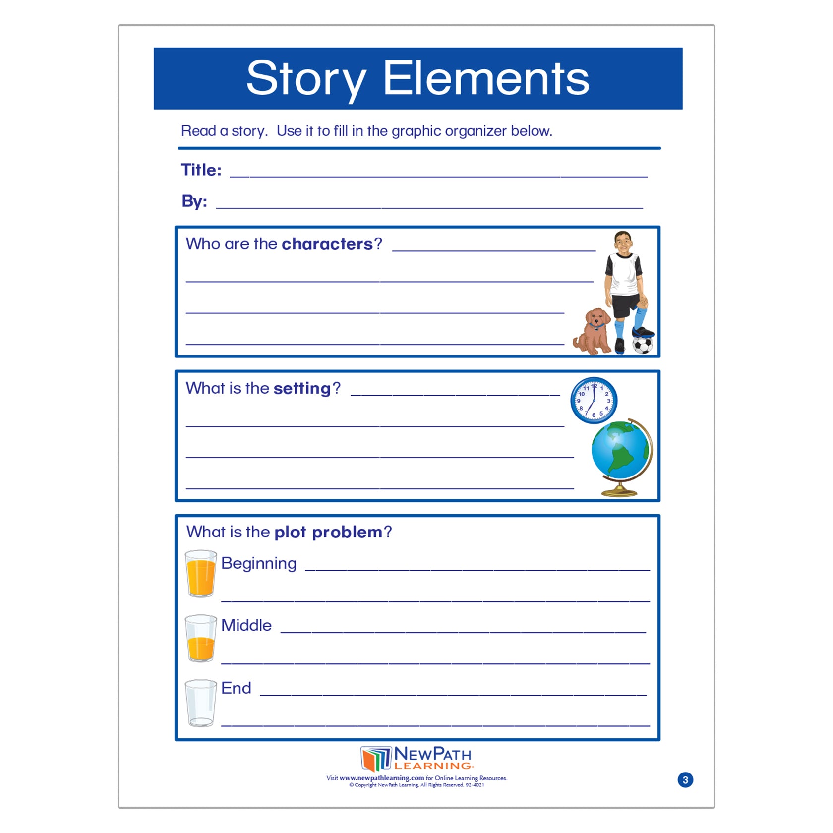 Story Elements Learning Center, Grade 1-2