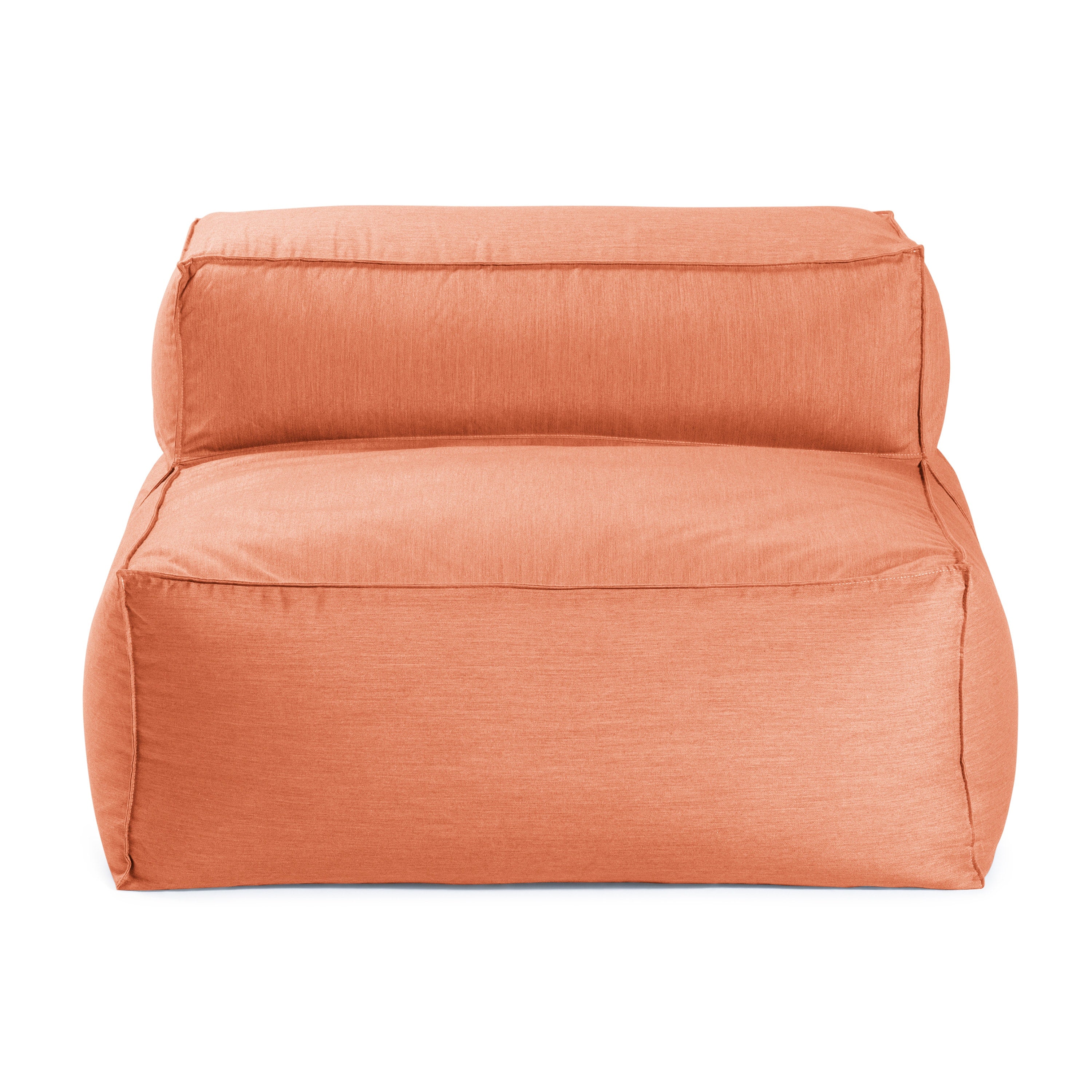 Baya Outdoor Center Seat - Luxurious Oversized European Style Outdoor Soft Seating, Sunbrella Petal