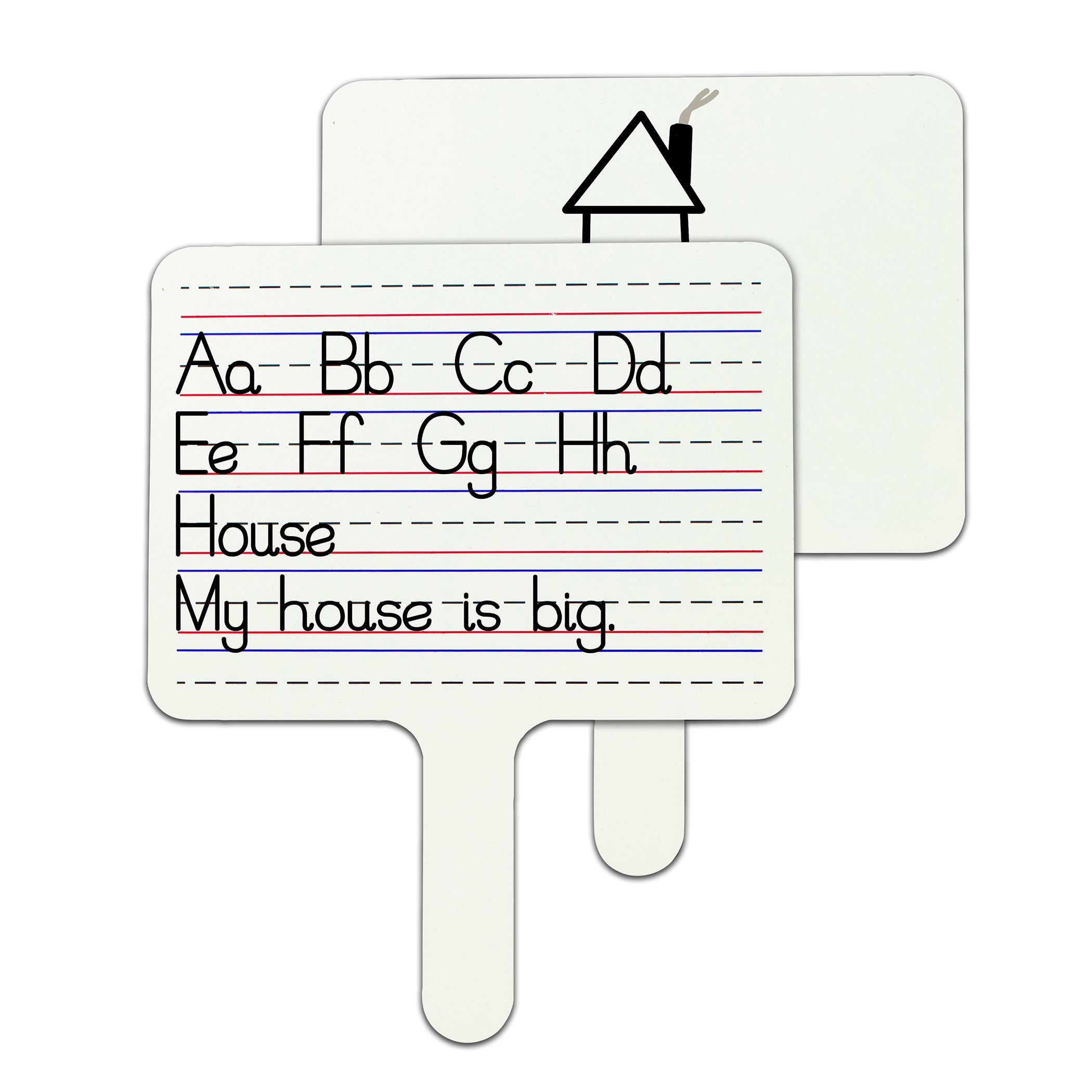 Two-Sided Dry Erase Answer Paddle