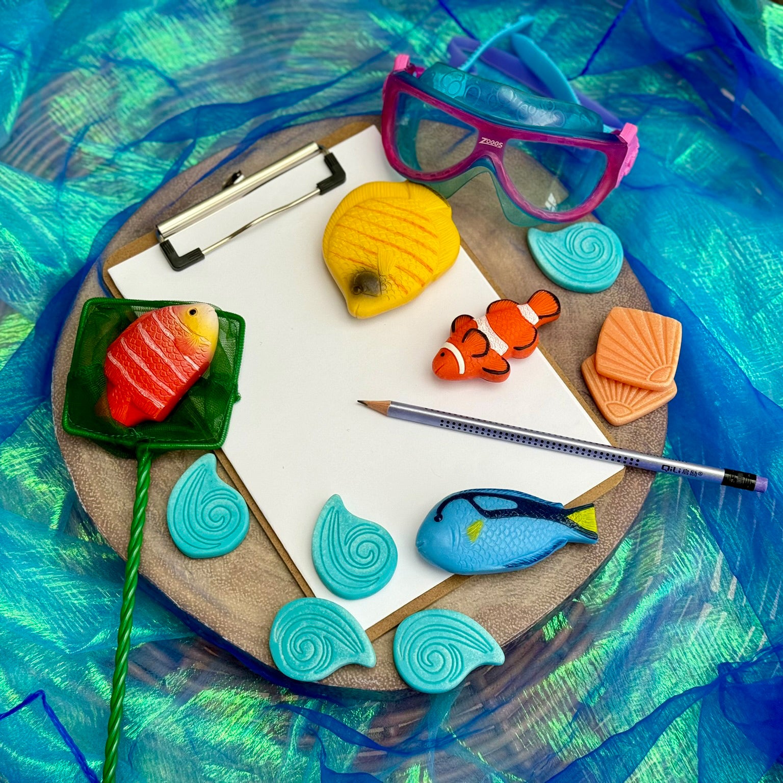Sensory Play Stones - Fish