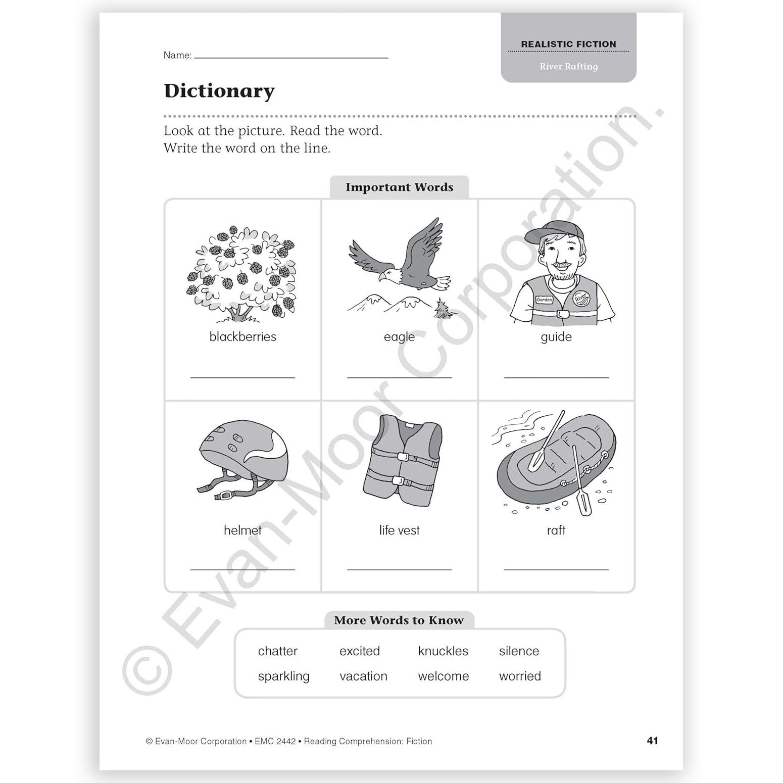 Reading Comprehension: Fiction, Grade 2