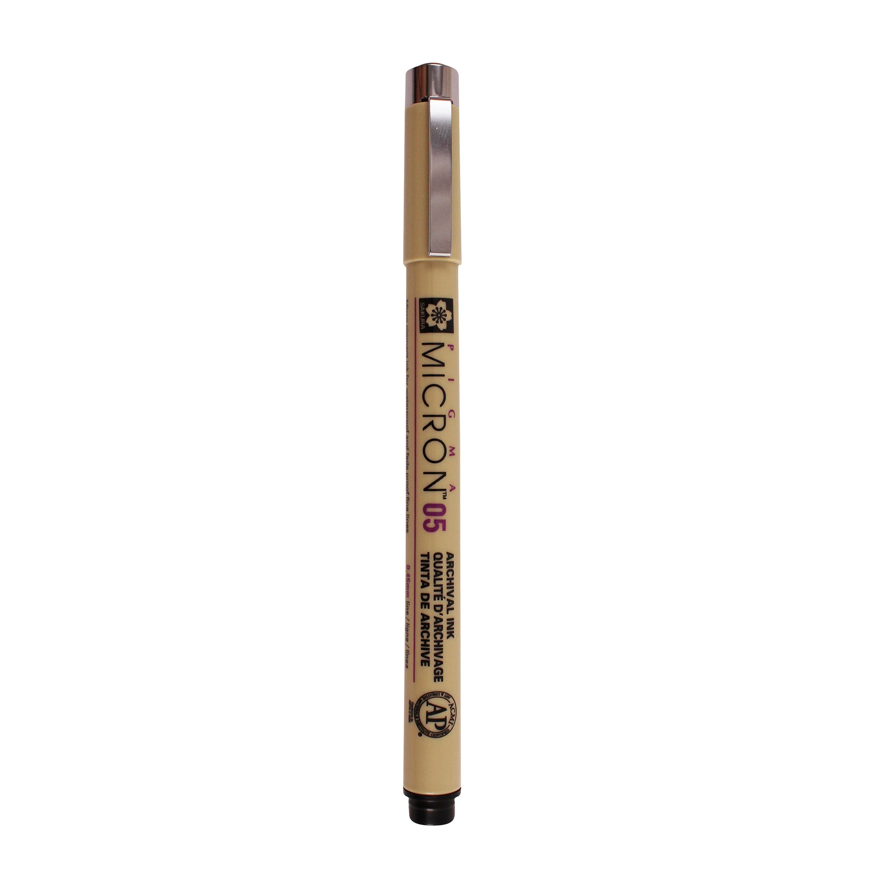Pigma Micron Pen, Black, 0.45mm Size 05