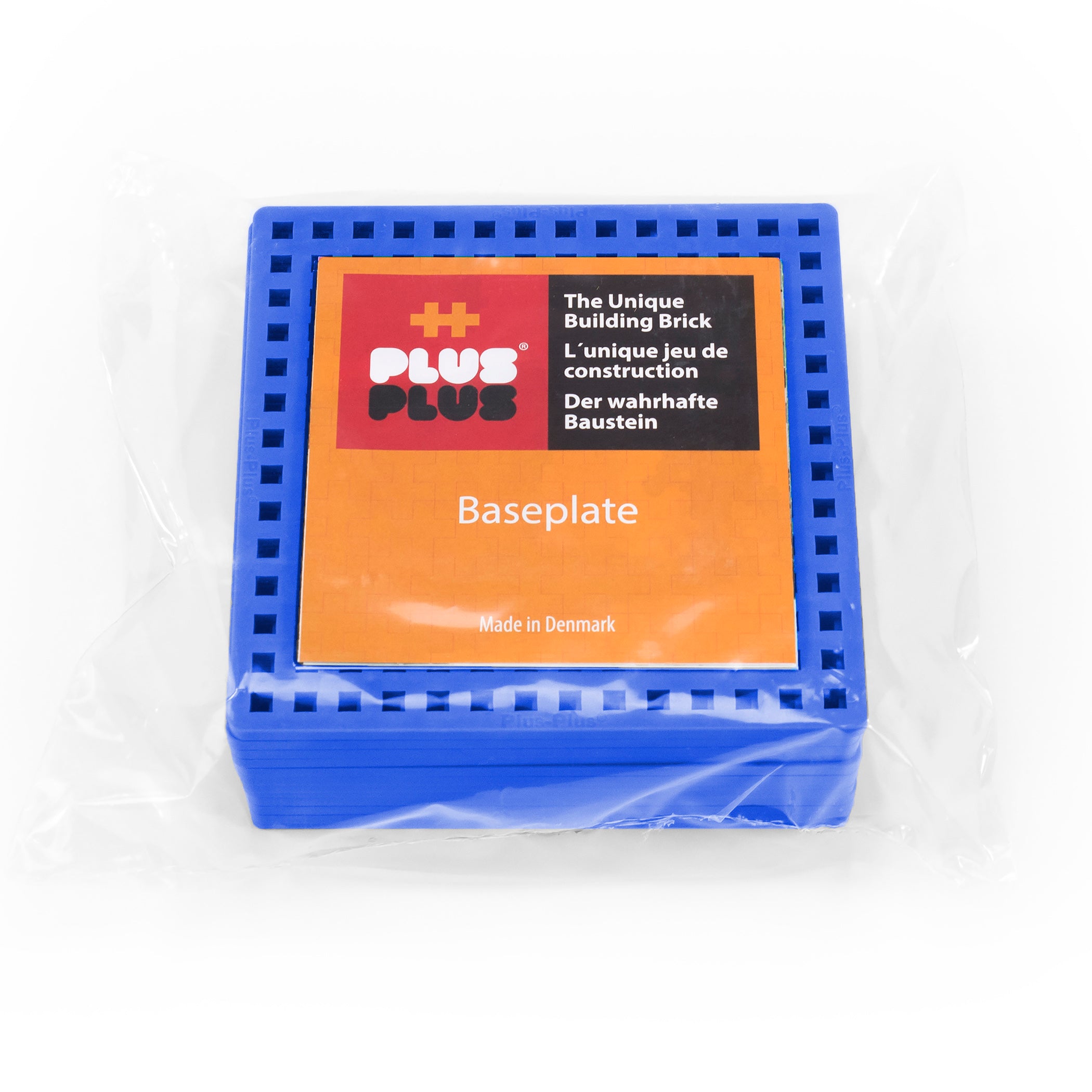 Building Blocks Baseplates, Classroom Pack, Blue, Set of 12