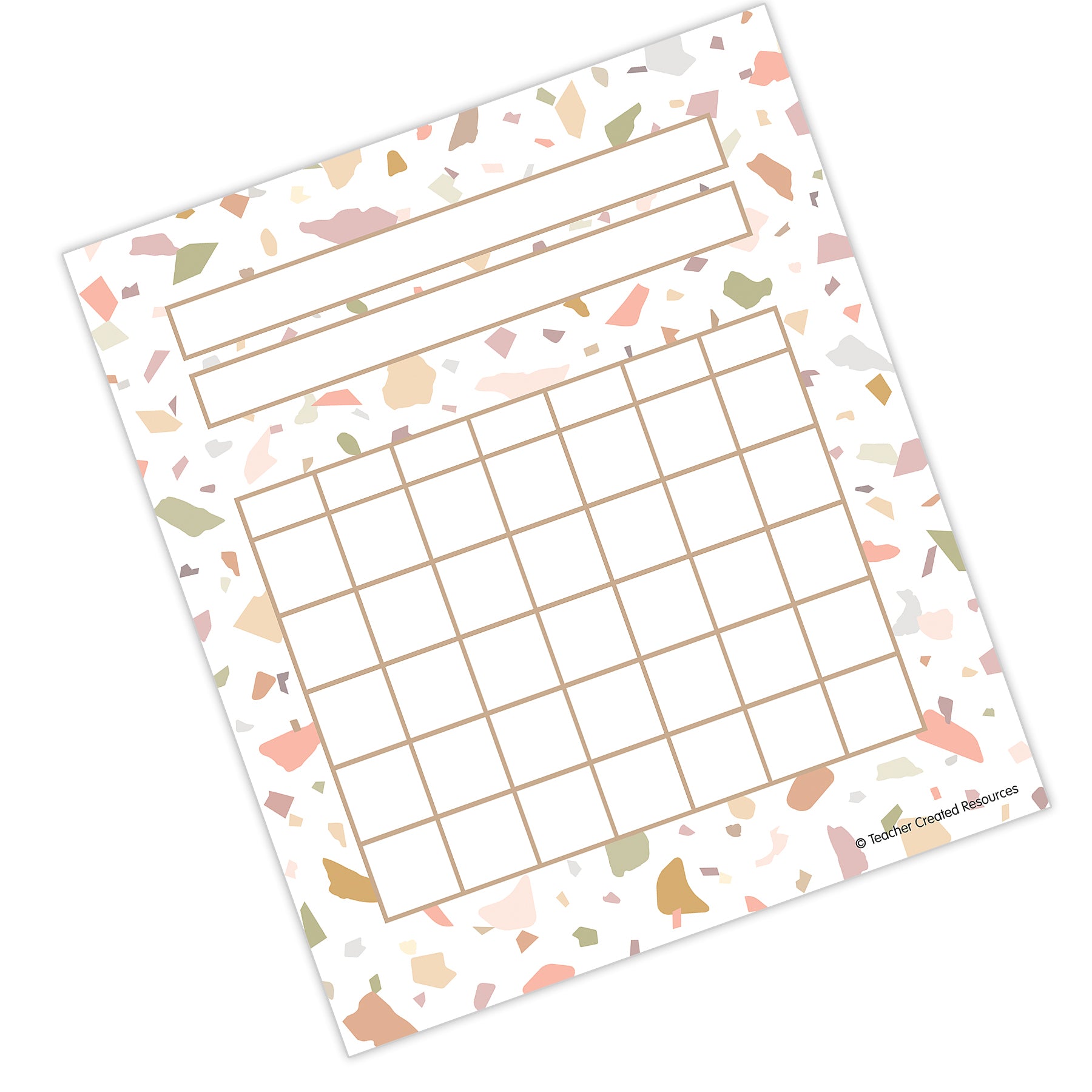 Terrazzo Tones Incentive Charts, Pack of 36