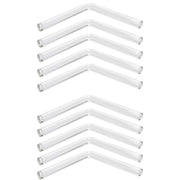Connecting Tube, Glass, Right-Angle Bend, 6mm, Pack of 10
