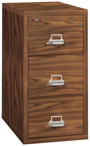 1 Hour Fire Resistant File Cabinet - 3 Drawer Letter 31" depth (Light Chestnut)