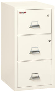 3 Drawer Legal Safe-in-a-File cabinet (Ivory White)