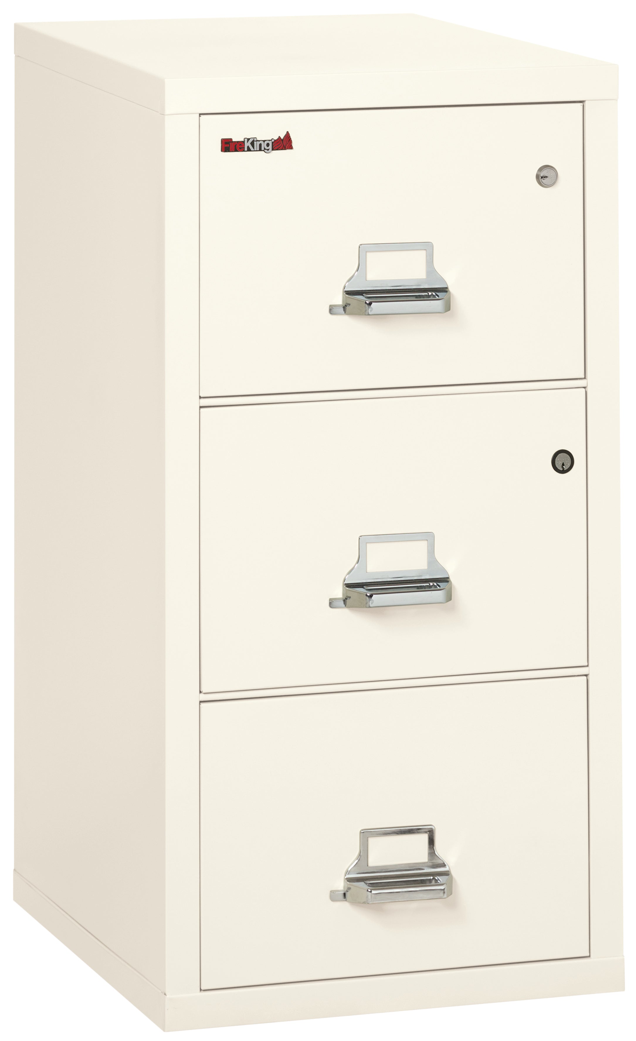 3 Drawer Legal Safe-in-a-File cabinet (Ivory White)