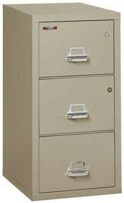 3 Drawer Legal Safe-in-a-File cabinet (Pewter)