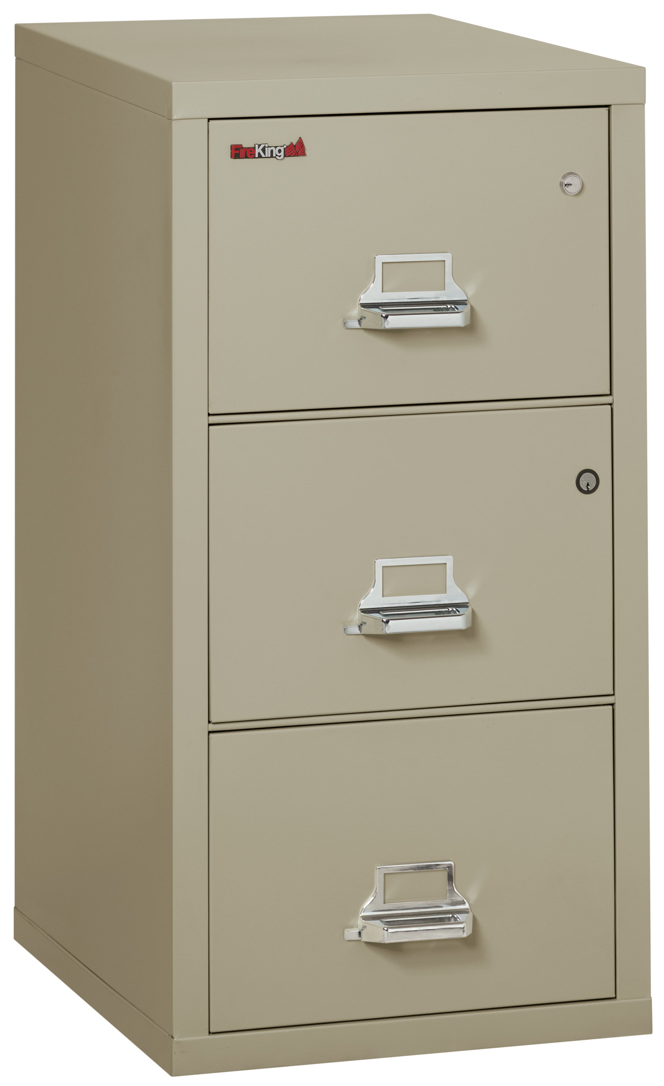 3 Drawer Legal Safe-in-a-File cabinet (Pewter)