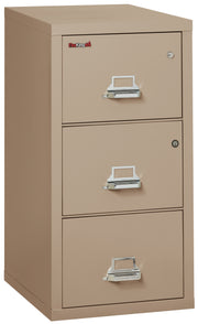 3 Drawer Legal Safe-in-a-File cabinet (Taupe)