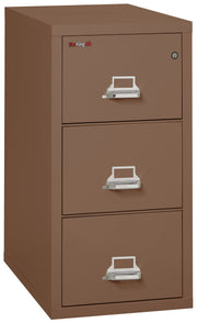 1 Hour Fire Resistant File Cabinet - 3 Drawer Legal 31" depth (Tan)