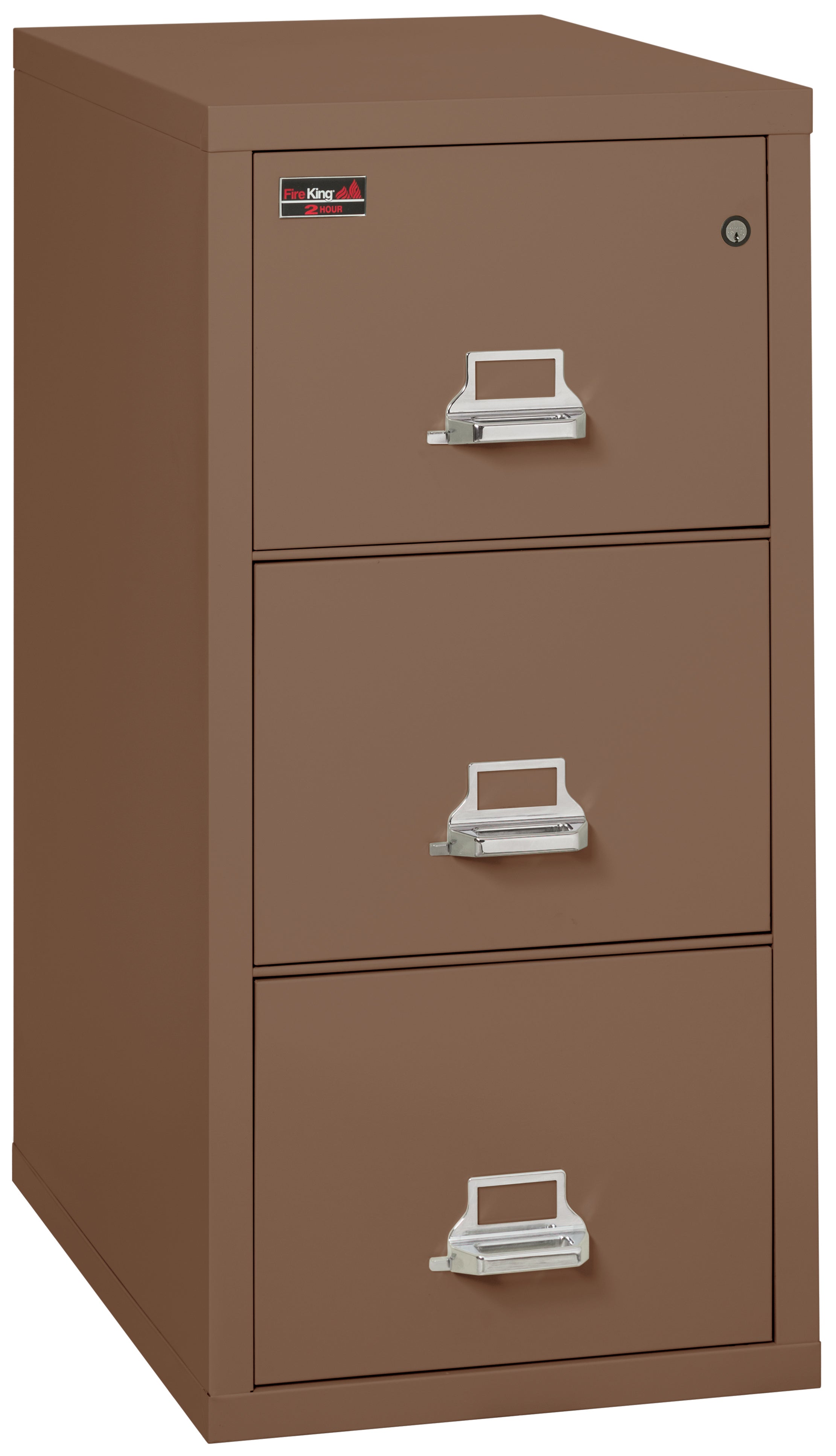 2 Hour Fire Resistant File Cabinet - 2 Drawer Legal 32" depth (Tan)