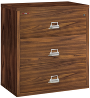 Fire Resistant File Cabinet - 3 Drawer Lateral 38" wide (Light Chestnut)