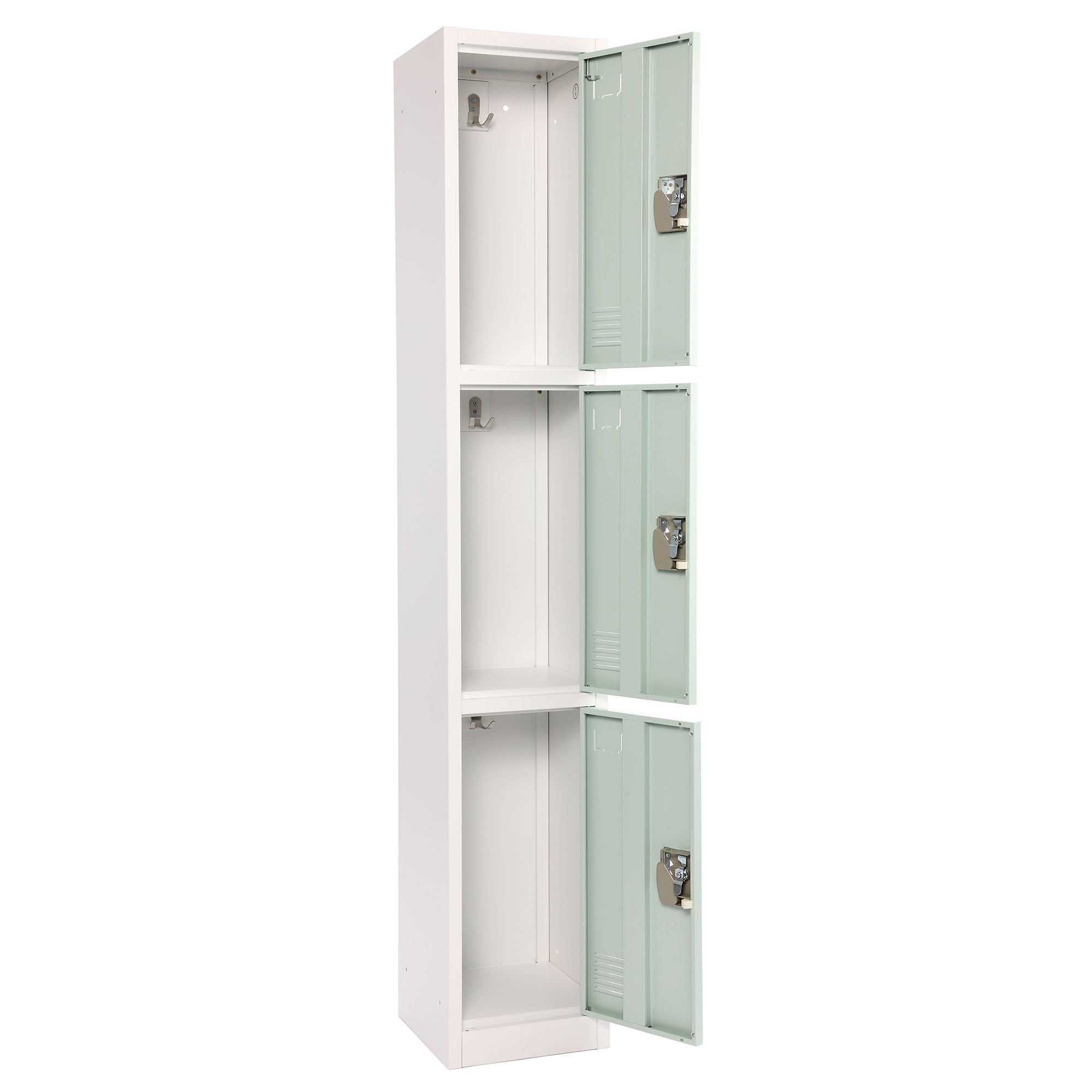 Large 3 Door Locker – Misty Green 2-Pack
