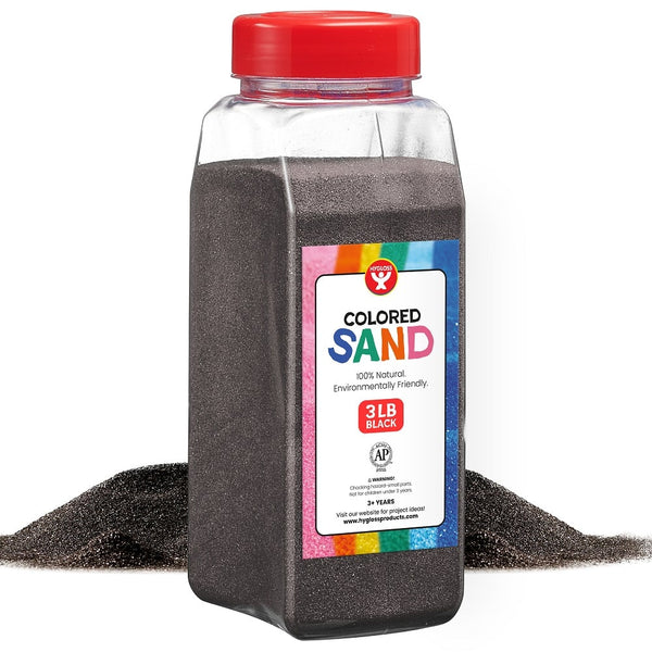 Colored Sand - 3lb. Black