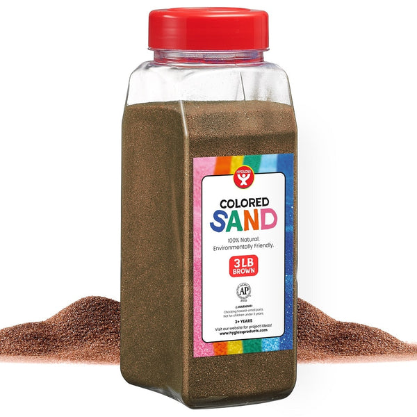 Colored Sand - 3lb. Brown