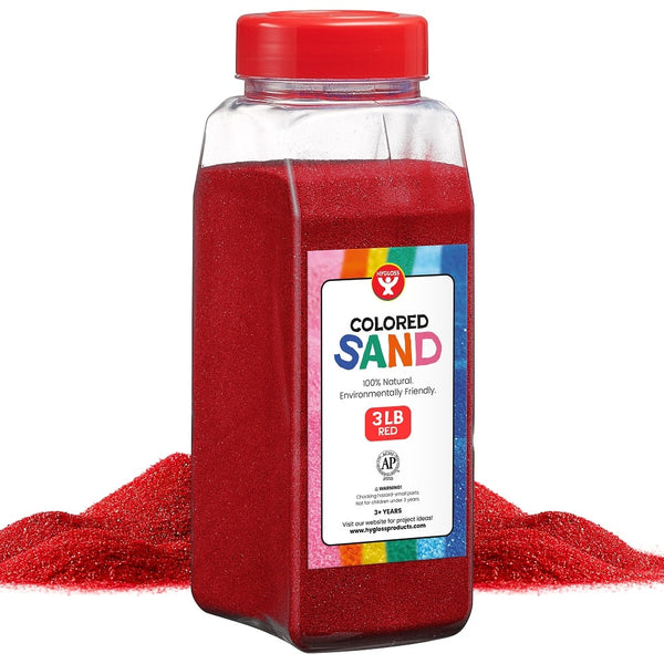 Colored Sand - 3lb. Red