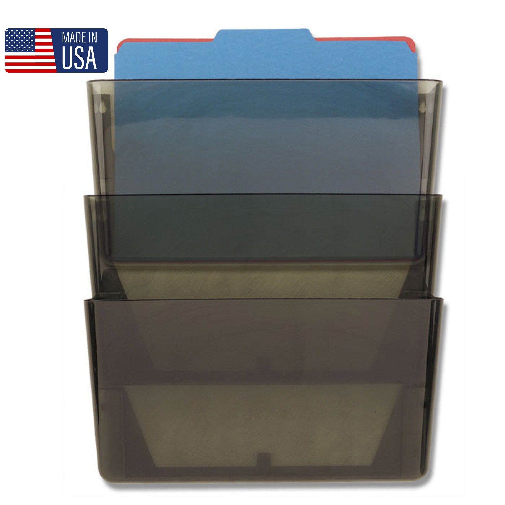 Wall File, Letter Size, 3/Box