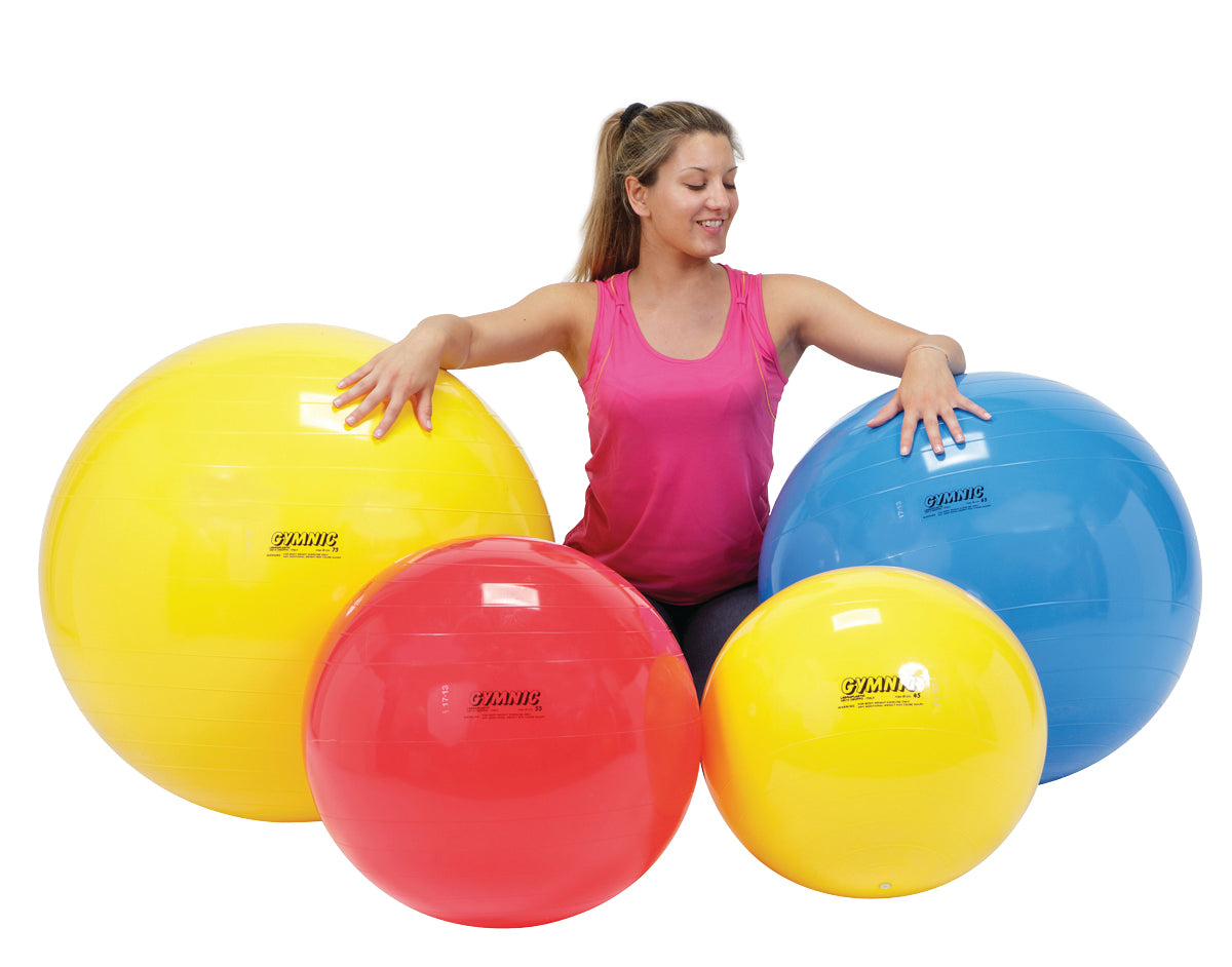 PhysioGymnic Inflatable Exercise Ball - Green - 26" (65 cm)