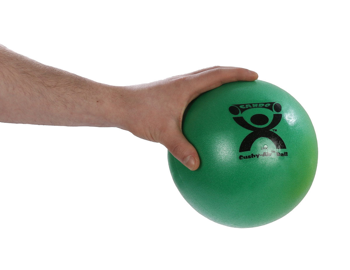 CanDo Cushy-Air Hand Ball - Green - 10" (25 cm)