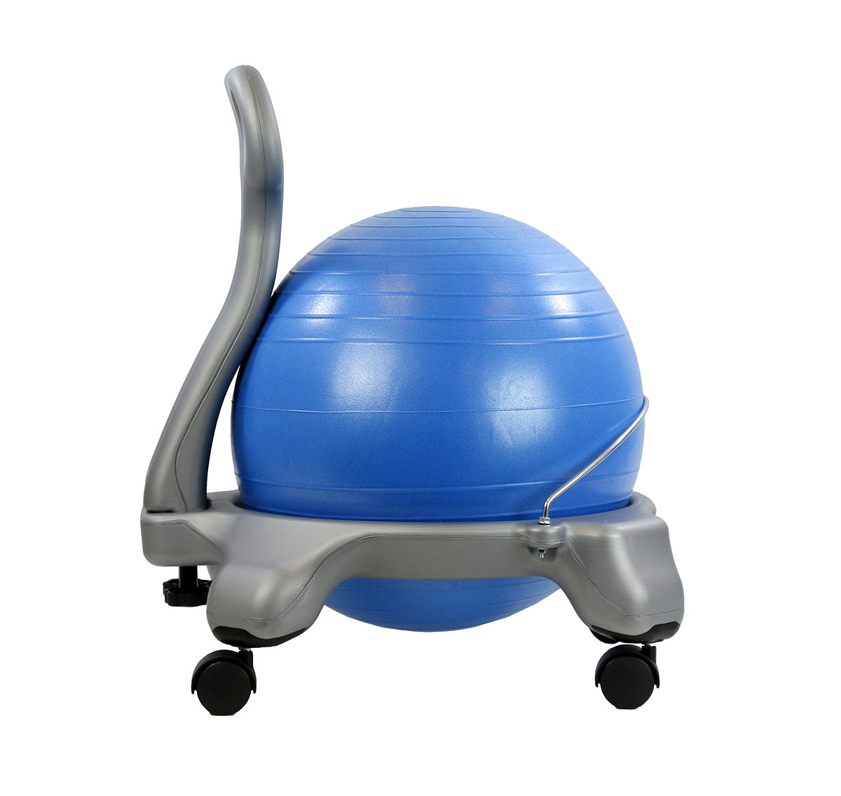 CanDo Ball Chair - Plastic - Mobile - with Back - Child Size - with 15" Ball