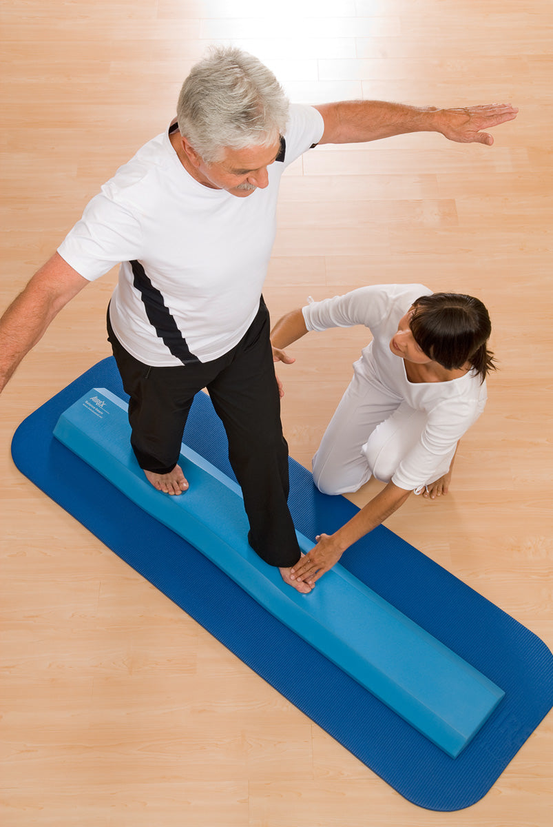 Airex Balance Beam, 64" x 9.5 x 2.5", Blue