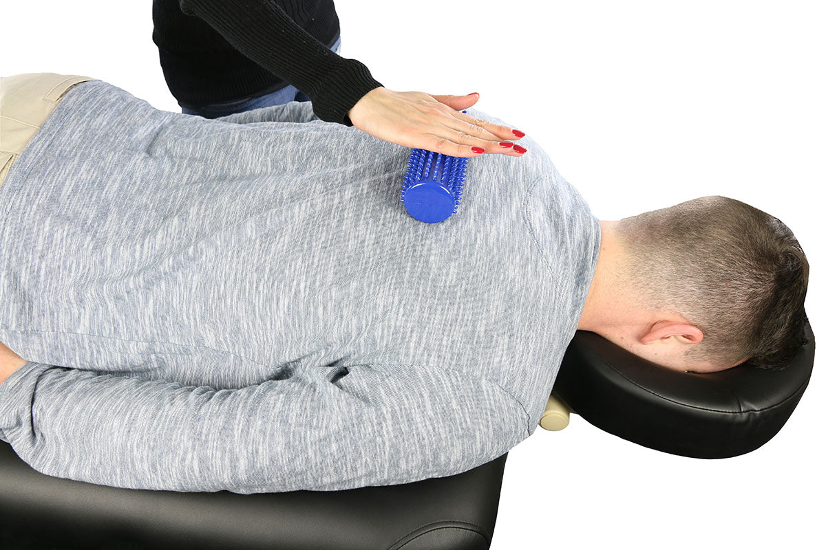 CanDo Massage Roll, 6.5 x 16 cm, Blue, Case of 24