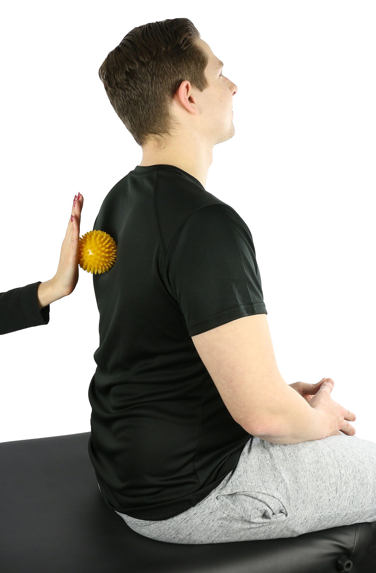 CanDo Massage Ball, 8 cm (3.2"), Yellow